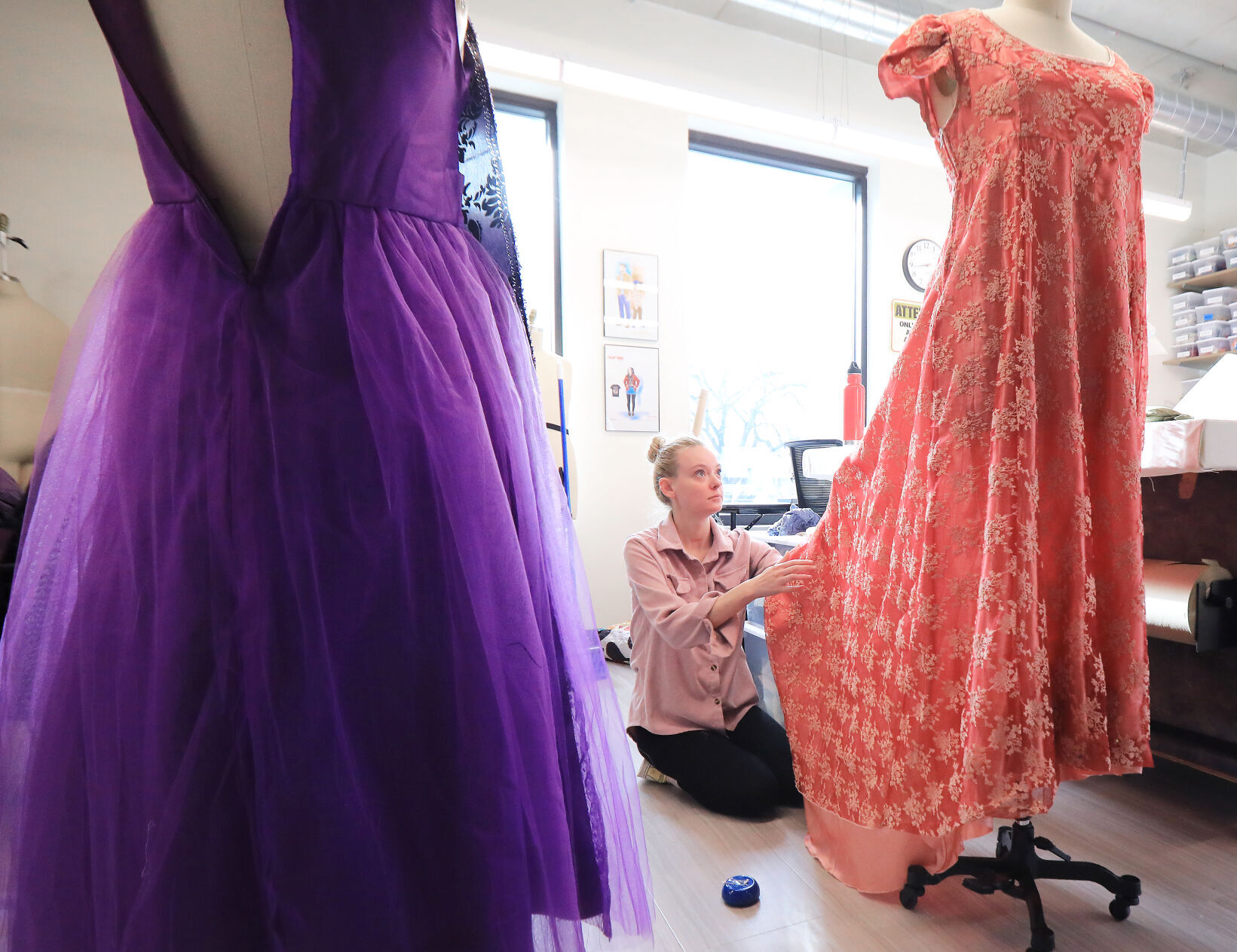 CTM costume shop for "A Christmas Carol"